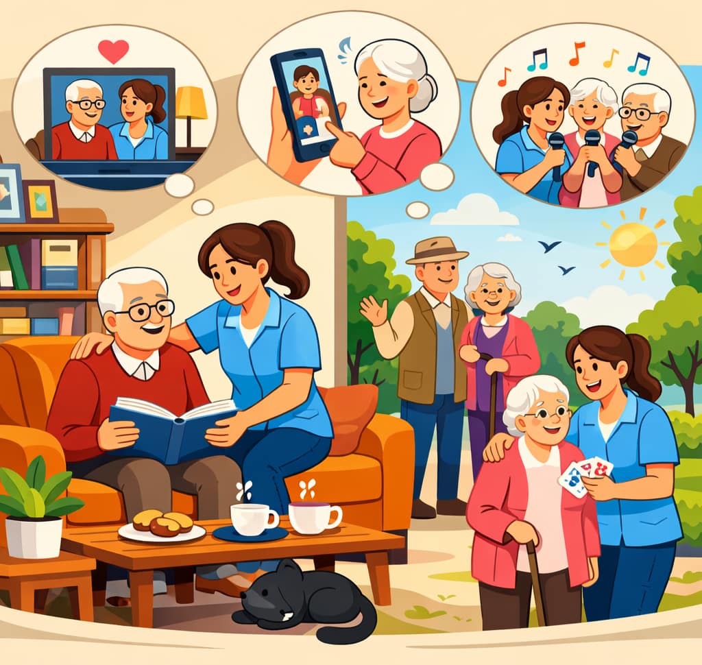 Care for Loneliness and Well Being for Seniors