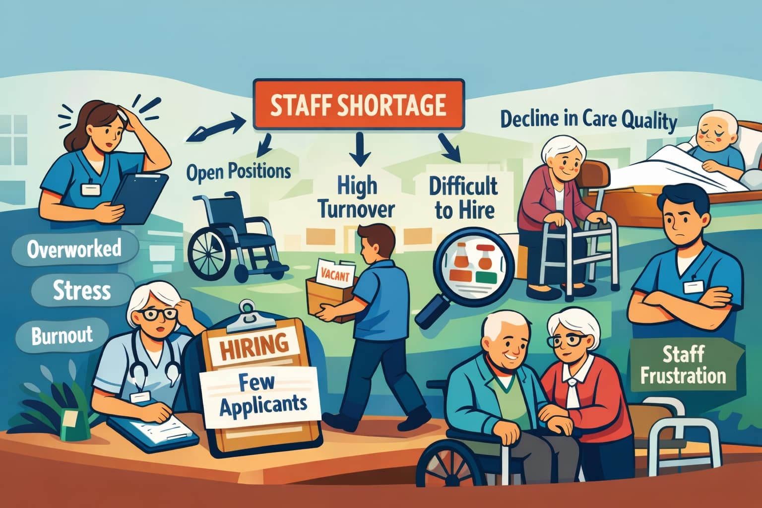 Staffing Challenge in Nursing Home Operations